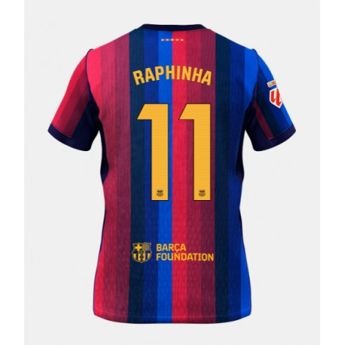 Fotbalové Dres Barcelona Raphinha Belloli #11 Domácí 2026-27 Krátký Rukáv